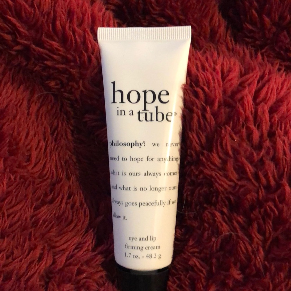 Philosophy hope in a tube eye & lip firming cream